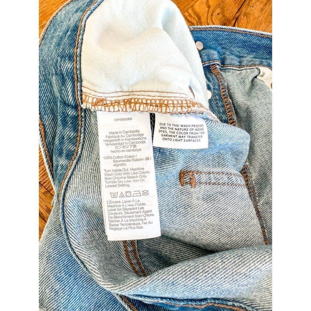 NEW! Madewell Relaxed Denim Shorts Size 30 - Picture 7 of 7